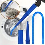 Dryer Vent Cleaning Kit - Universal Vacuum Hose Attachment for Lint Removal