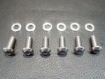 Stainless Steel Derby Cover screws Harley Sportster XL883 & XL1200. 2004 - 2022.