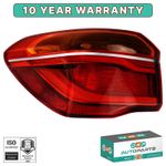 OUTER LEFT PASSENGER TAIL LIGHT LAMP LED BACK LAMP FOR BMW X1 F48 2015-19 E-MARK