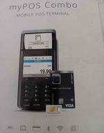 MyPos Pro Card Machine. Takes Payment and Prints Receipt 