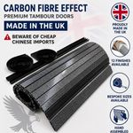 Tambour Door ( Roller Door ) Campervan Motorhome Quality Carbon Fibre finish