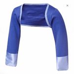 ScratchSleeves Baby Scratch Sleeves 9-12M Cotton Blue/White