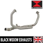 SFV 650 SFV650 GLADIUS 2009-2016 Exhaust Downpipes Headers Front Pipes Collector