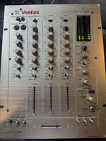 Vestax PCV-275 Analogue DJ Mixer 2-Bus Silver, Isolator, 3-Band EQ spares only