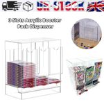 3 Slots Acrylic Booster Pack Dispenser Trading Card TCG Premium Pokemon Yu-Gi-Oh