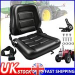 Universal Waterproof  Adjustable Tractor Seat Forklift Digger Mower Dumper Seat