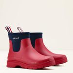 Ariat Kelmarsh Shortie Rubber Boot Team/Red