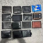 Bundle of assorted wallets of 15