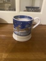 Emma Bridgewater Winter Animals At Night Midnight Hare Half Pint Mug.Brand New.