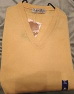 Berketex Lambswool Men’s V Neck Long Sleeve Jumper XL