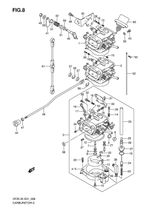 Suzuki Genuine Carburetor Repair Kit DF25 DF30 Marine Engine 13910-89J01-000