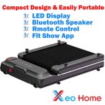 Foldable Treadmill Walking Pad Office Gym Under Desk Running Electric Motorise