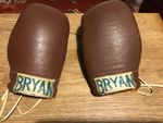 Vintage Bryan 8oz leather boxing gloves Circa  1970’s