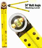 BRAND NEW MULTI FUNCTION RULER ANGLE FINDER SPIRIT LEVEL 600mm / 24inch 0-270°