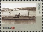 WWI RFA BACCHUS (1915) Royal Navy Auxiliary Ship (Stores Freighter) Stamp