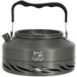 NGT Aluminium Outdoor Fast Burn Kettle 0.80L Gun Metal Camping Fishing Tea Kettl