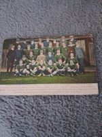 OLD EARLY 1900S SOUTH AFRICA RUGBY UNION TEAM COLOUR POSTCARD