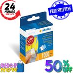 Herma Photo Stickers Double-Sided 12mm X 17mm 1000 pcs Wall Frame Picture Art