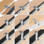 Canvas Offsets + Screws - Fit stretched canvas into frame shadow box framing