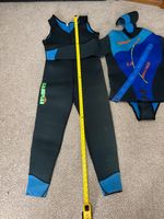 Mares Full Immersion Semi Dry Wetsuit Size 5L 5mm 2 Piece