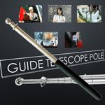 1.6m Telescopic Flag Pole Extendable Portable Handheld Windsock Pointer UK