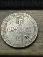 William III, Crown, 1696, Silver
