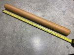 Traditional Handmade Large 44 cm Wooden Pastry Rolling Pin