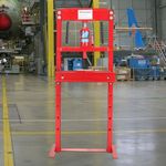 20 Ton Hydraulic Shop Press H-Frame Garage Bearing Standing Workshop Machine Red