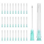 100 Pcs Dispensing Needle 21 Gauge 1.5", Stainless Steel Tips(Green)
