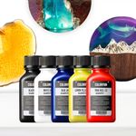 PIGMENT COLOURS SET FOR EPOXY RESIN TRANSLUCENT EFFECT
