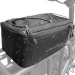 7L Waterproof Bike Pannier Bag Bicycle Rear Rack Seat Storage Saddle Bags Trunk