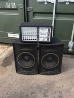 Skytec Phonic 740 Complete PA System With Microphones, Stands, XLR Cables & Tune