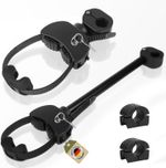 Adjustable Strap Frame Mount Bike Racks Ø25+30mm Suitable for all Eufab racks UK