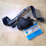 PRAKTICA BC1 35mm SLR Body, Black, with Body Cap, Strap & Manual