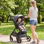 Convertible High Landscape Toddler Stroller w/Reversible Seat