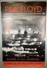 Pink Floyd Syd Barrett Poster Original 60 x 40 Promo London 1966-67 DVD CD 2005
