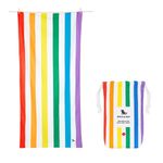 Dock & Bay Quick Dry Towel - Rainbow Skies Extra Large (200x90cm)