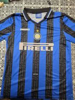 Umbro Inter Milan Home Shirt Only Adults L Blue Short Sleeve