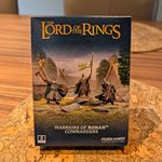 Games Workshop Lord of the Rings MESBG Warriors of Rohan Commanders Unpainted