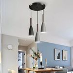 Modern Round Industrial Energy Saving Retro Ceiling Light Pendant Light Kitchen