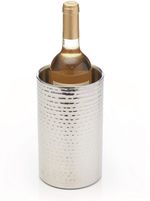 Stainless Steel Double Walled Wine Bottle Cooler Champagne Chilled Ice Bucket