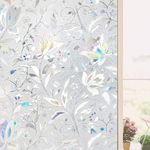 Frosted Window Film Privacy Glass Etched Vinyl Bubble Free Static Cling Roll 5m