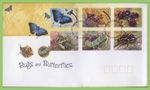 Australia 2003 Bugs & Butterflies set on illustrated First Day Cover