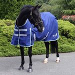 Ventomasta 0g Lightweight Standard Neck Turnout Rug Navy Blue