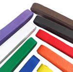 MARTIAL ARTS BELTS KARATE TAEKWONDO JUDO KICKBOXING BELTS KIDS 150cm & 280cm