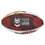 British & Irish Lions Rugby Replica Ball Mini Gilbert White Official Licensed