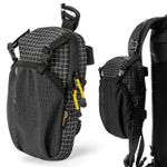 Backpack Shoulder Strap Phone Pouch Water-Resistant Bag for Hiking Camping UK