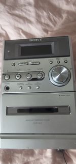 Retro Sony CMT-NE3 Micro HiFi System CD Cassette Radio Speakers Remote Working