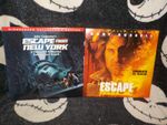 Escape From New York & LA Widescreen Laserdisc LD John Carpenter Free Ship $50