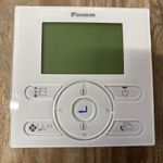 Daikin BRC1E52A7 Hard-Wired Air Conditioning Remote Controller used